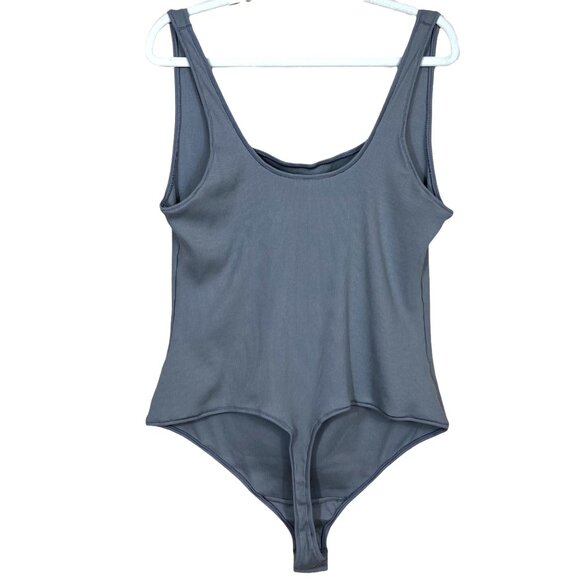 SKIMS Cotton Rib Bodysuit Pacific Women’s 4X - Picture 3 of 11